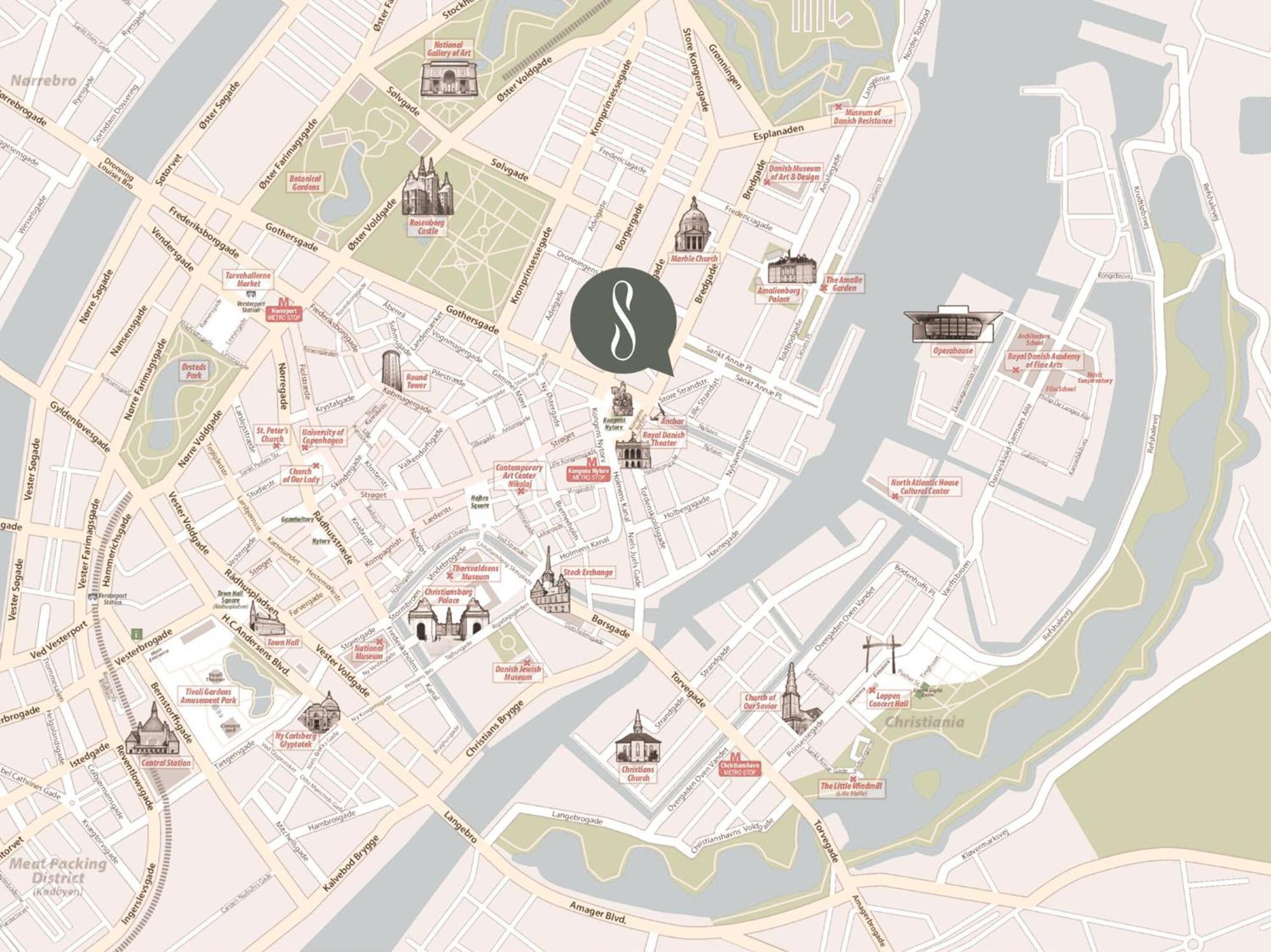 Sanders Main - Endearing Two-Bedroom Duplex Apartment With A Balcony Next To Magical Nyhavn Копенхаген Екстериор снимка